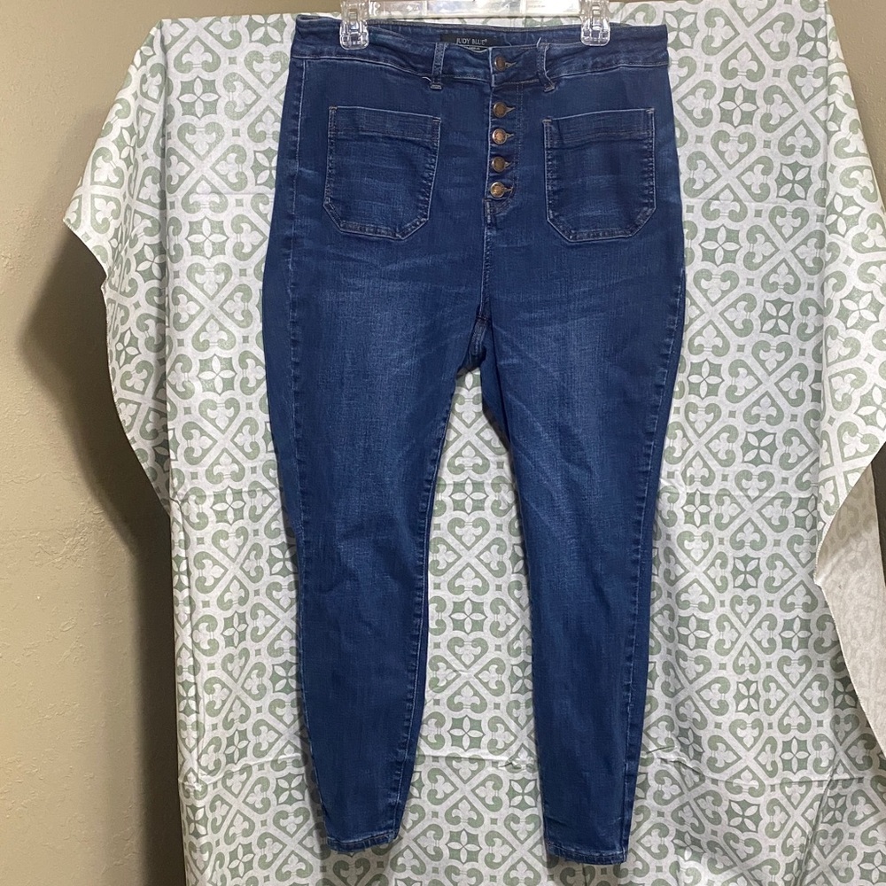 Judy Blue Dark Indigo Skinny Jeans